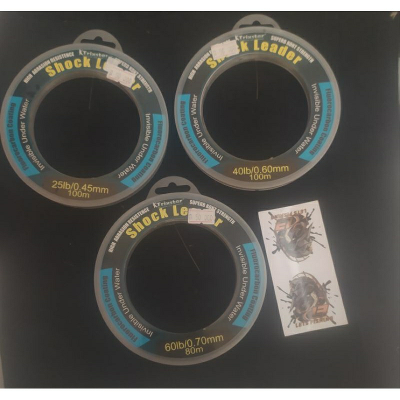 Senar Leader Trixster Shock Leader Fluorocarbon