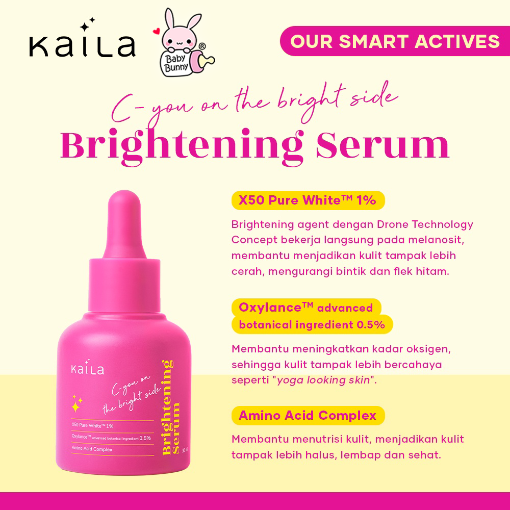 ❤ BELIA ❤ KAILA Skincare Series | Serum | Toner | Moist | Acne Serum | Hydrating Serum | Brightening Serum | Essence Toner | Skin Barrier Cream | BABY BUNNY