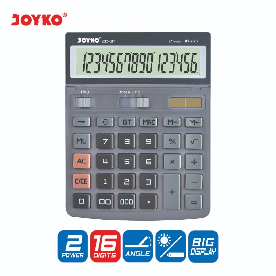 

Joyko Calculator CC-31 ( IRRA STORE )