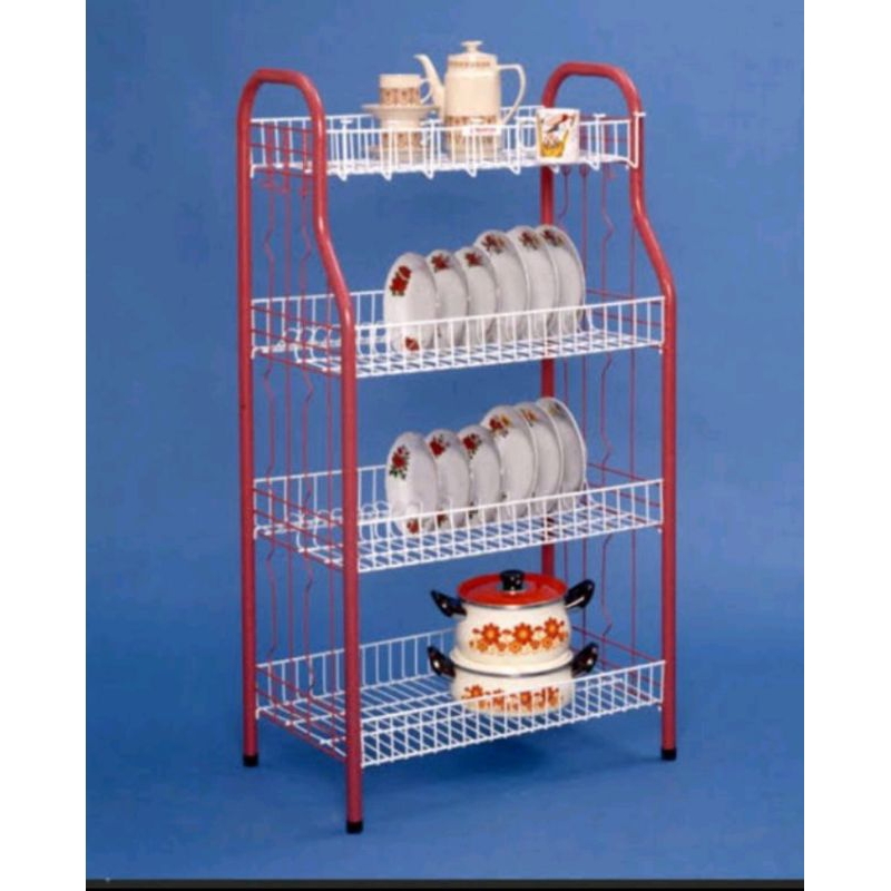 Rak Piring Master 4 Susun Rak Susun Besi MASTER (CARGO ONLY)