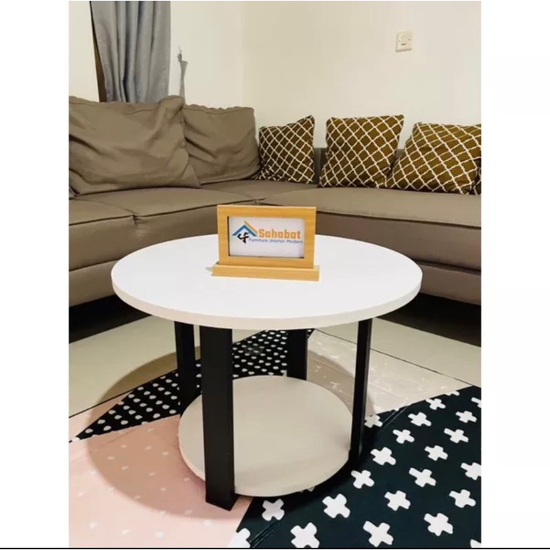 Meja sudut pojok dispenser 40X 40 X 40 CM