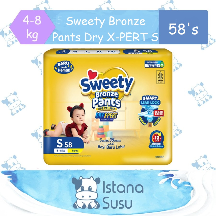 Sweety Bronze Dry X-Pert Pants Ukuran Besar