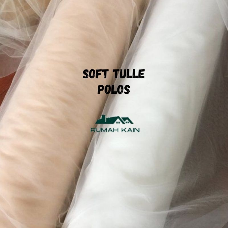 Kain Soft Tule/Tile Polos/Soft Tule/Kain Tile Polos