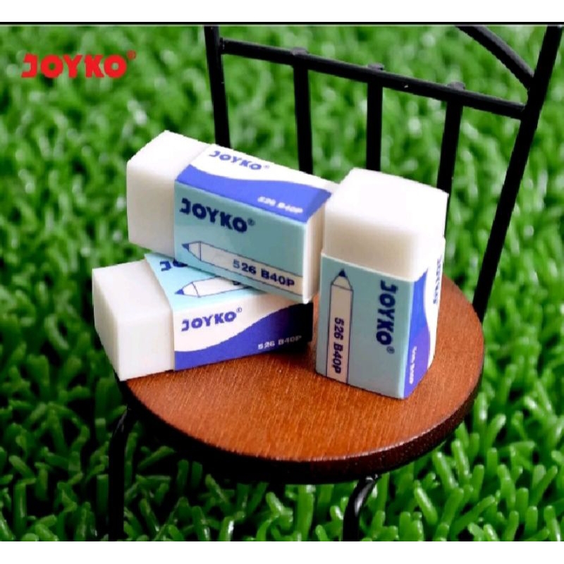 

Penghapus JOYKO 526-B40 P (1 Pc) / Eraser Putih kecil