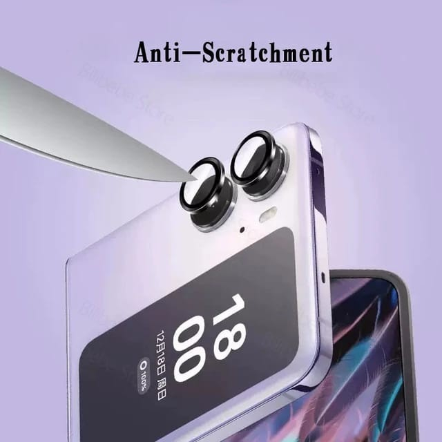 OPPO FIND N2 FLIP METAL ANTI GORES RING CAMERA LENS PROTECTOR KAMERA TEMPER SCREEN GUARD PROTECTOR