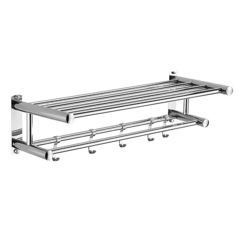 FUTAKO GANTUNGAN HANDUK / RAK HANDUK STAINLESS RACK TOWEL 2 SUSUN MINI UKURAN KECIL