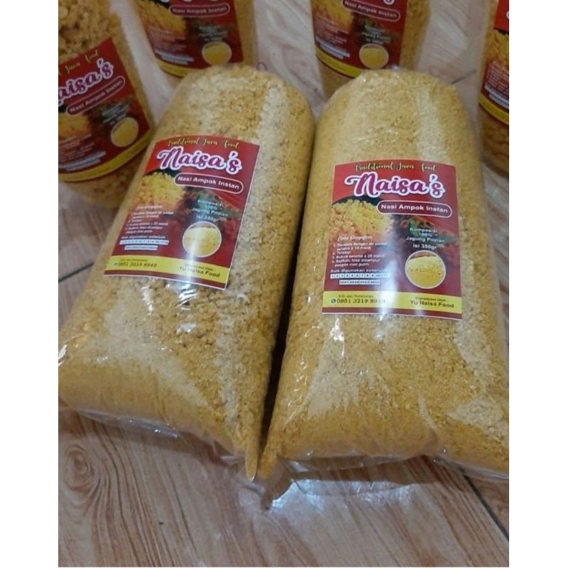 

NASI JAGUNG HOMEMADE , NASI AMPOK INSTAN,AMPOK KERING