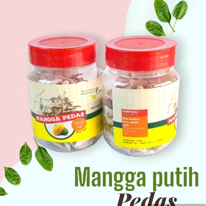 

Manisan Mangga Putih Pedas (Kering) /Manisan mangga putih pedas 80 gram