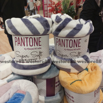 Selimut Pantone Selimut lembut nyaman dan hangat  ukuran 150x200cm WEO