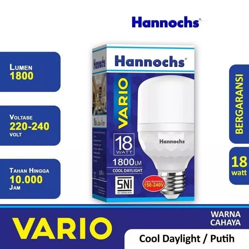 Lampu hannochs Led Vario / Bolam Led hannochs Vario