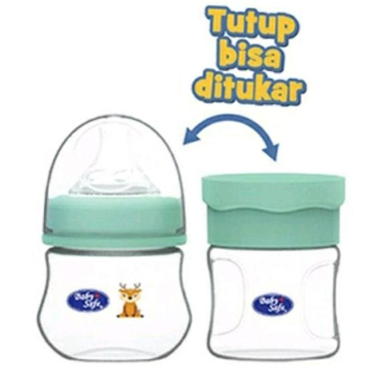 BABY SAFE MURAH BOTOL SUSU + CONTAINER 150ML WNC2 BOTOL SUSU BOTOL CONTAINER BABYSAFE