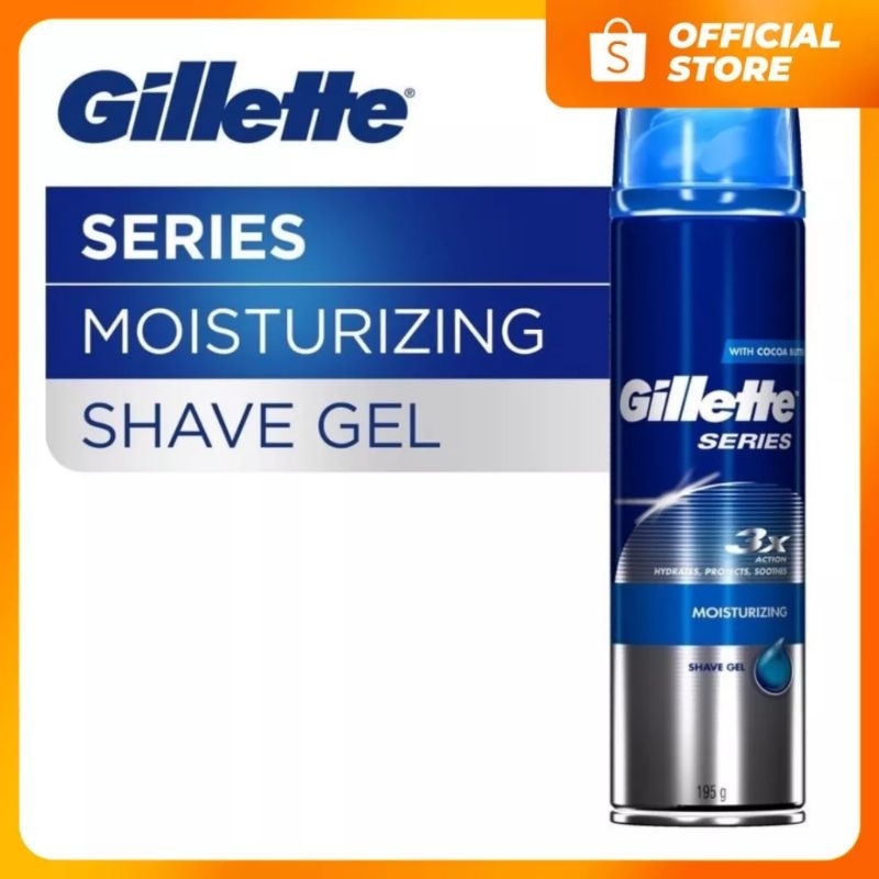 gillete moisturizing shavee gel 195gram