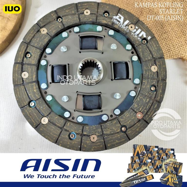 Clutch Disc Starlet EP70  EP80 Plat Kopling AISIN DT005 -JAPAN