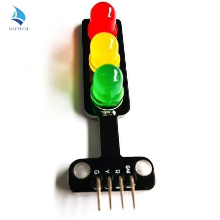 Module Simulasi Lampu Merah Lalu Lintas LED 5mm 5V Traffic Light R-Y-G