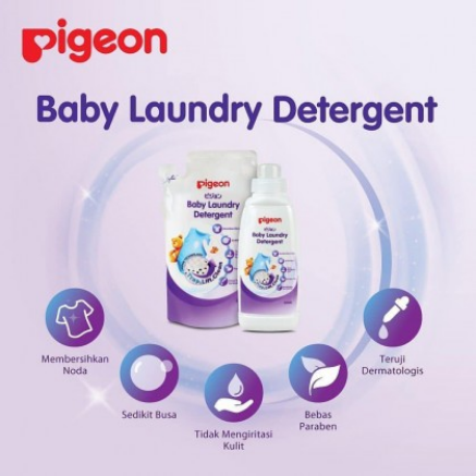 Pigeon Laundry Liquid dan liquid cleanser 450ml - REFILL atau botol deterjen pigeon detergent
