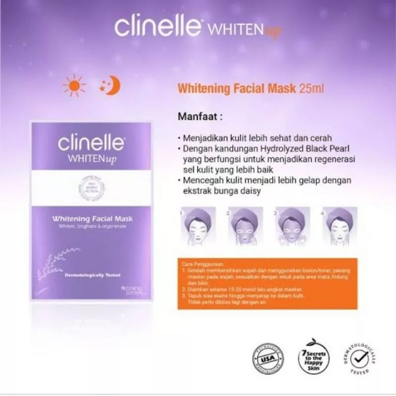 clinelle whitening mask