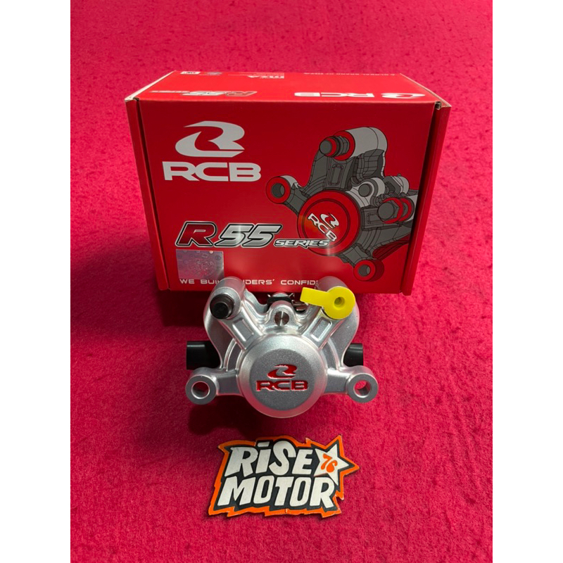 KALIPER RACING BOY RCB 2 PISTON BELAKANG SILVER