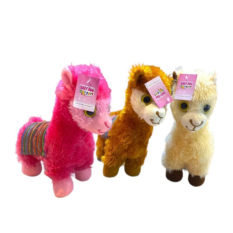 BONEKA ANIMAL LLAMA RASFUR