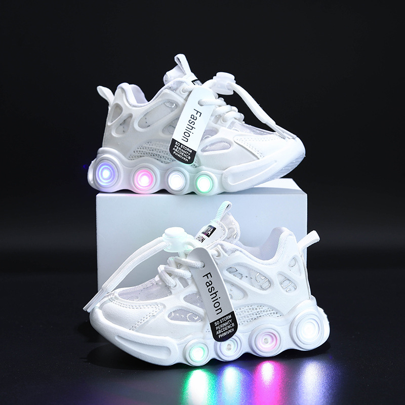 SEPATU LED ANAK SNEAKERS CIRCLE NEW MODEL