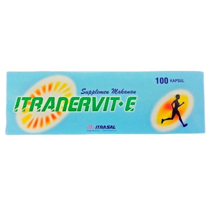 ITRANERVIT E - Vitamin B1, B6, B12 + Vitamin E (100's /Dus)