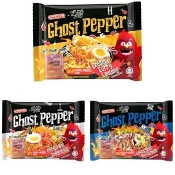Mie Ghost Pepper / Ghost Pepper Noodle Mamee Daebakk Mie Pedas Hot