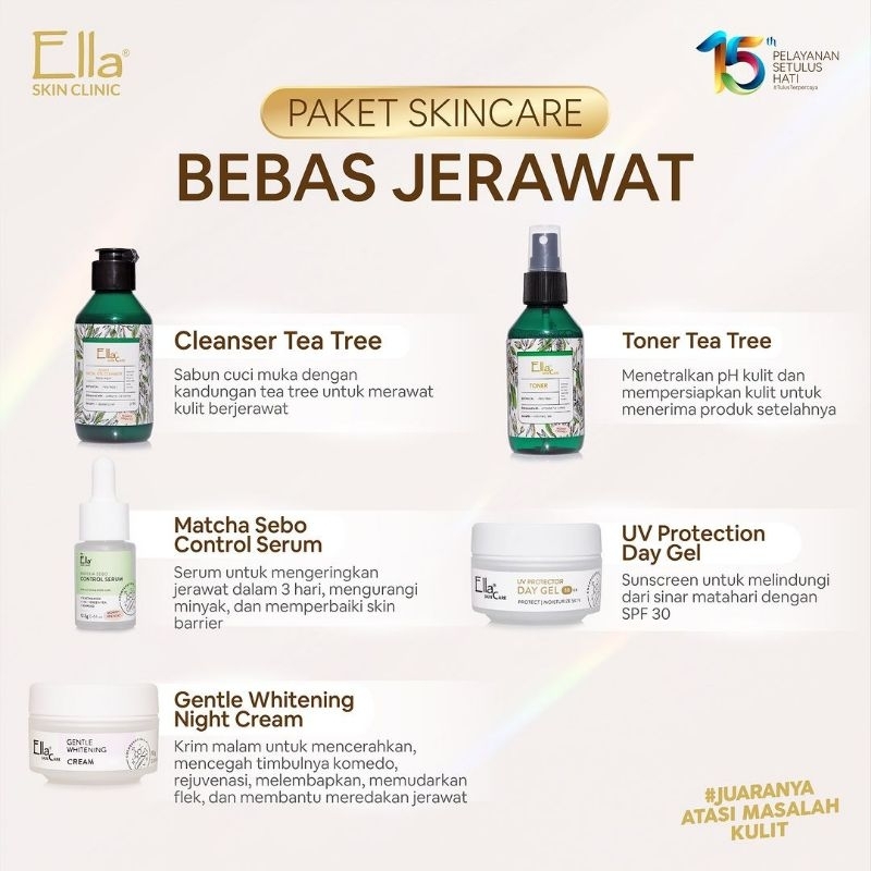 ella skincare paket bebas acne