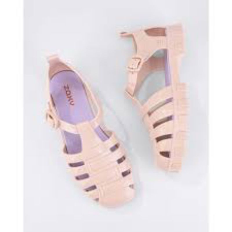 preloved ORI 1000% ❤️sz 38 Zaxy Fashionista sand Ad light nude lengkap Box