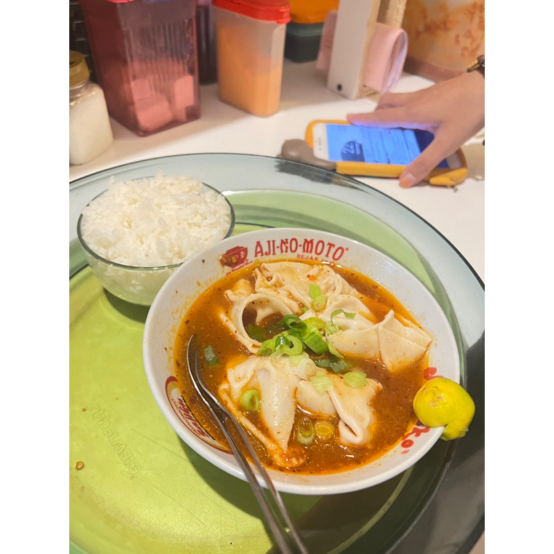 PANGSIT AYAM DOWER ISI 5 + BUMBU