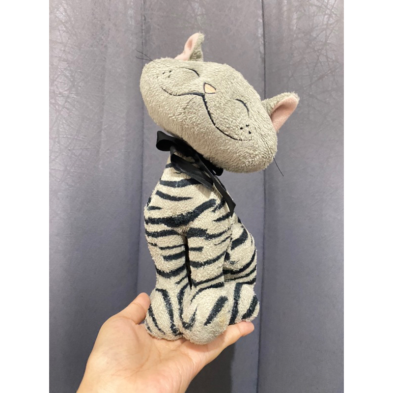 Boneka Karakter Kucing Abu Belang Lucu size 26cm Original / Boneka Karakter Kucing Lucu / Boneka Rus