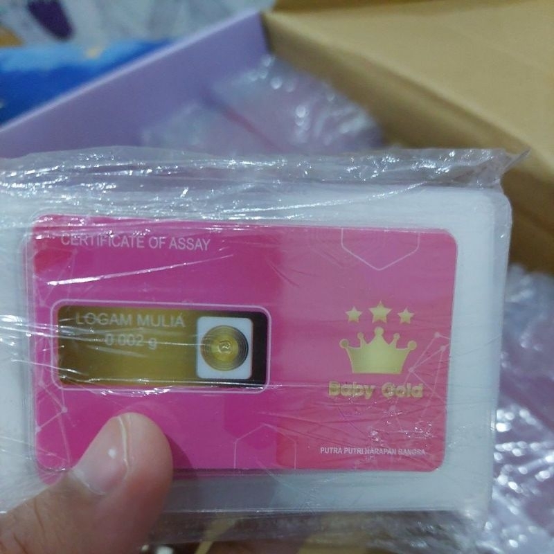 baby gold 0.002gr