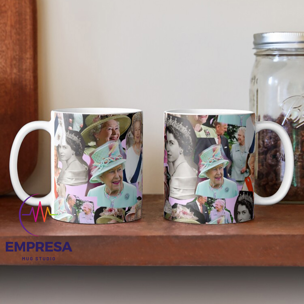 HRH Queen Elizabeth II Ceramic Water Tea Coffee Gift Mug