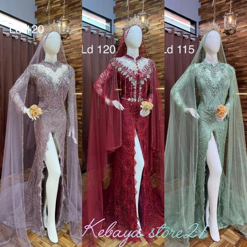 DRESS  PENGENTEN BELAH CHANTYLI