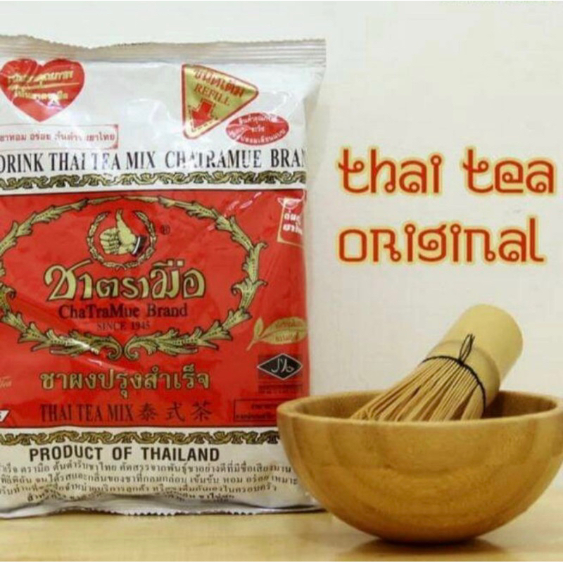 

Thai Tea ChaTraMue Brand Thailand 400gr