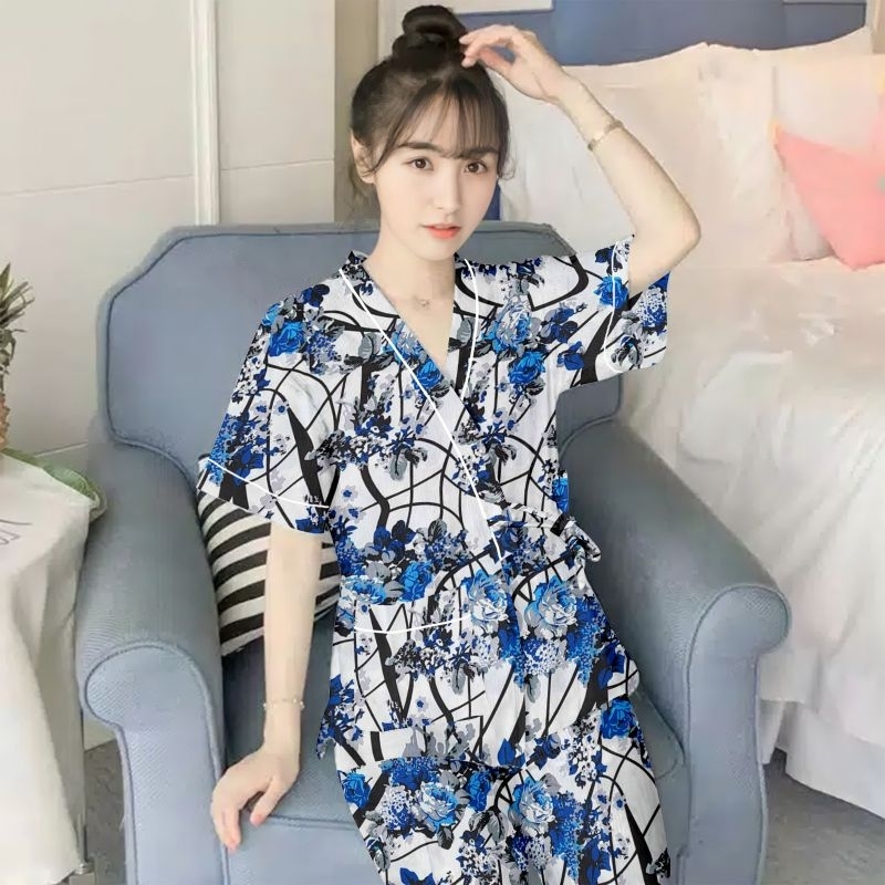 Kimono wanita termurah/setelan kimono wanita/baju kimono