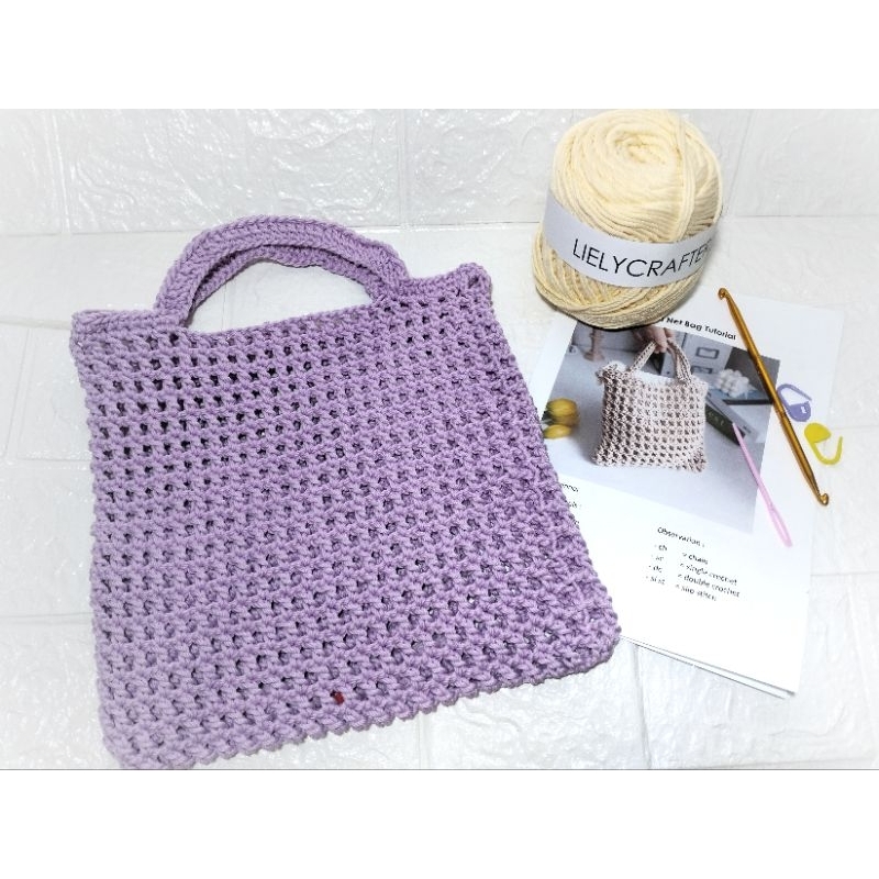 DIY Crochet Net Bag