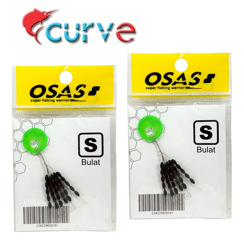 Stopper Osas Warna Hitam Oval &amp; Sosis