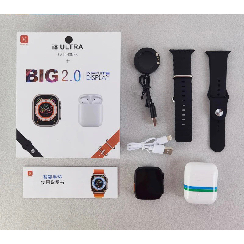 Smartwatch Z66 ULTRA Series 8 ULTRA FullScreen 1.93 inch Box Original I8 ULTRA