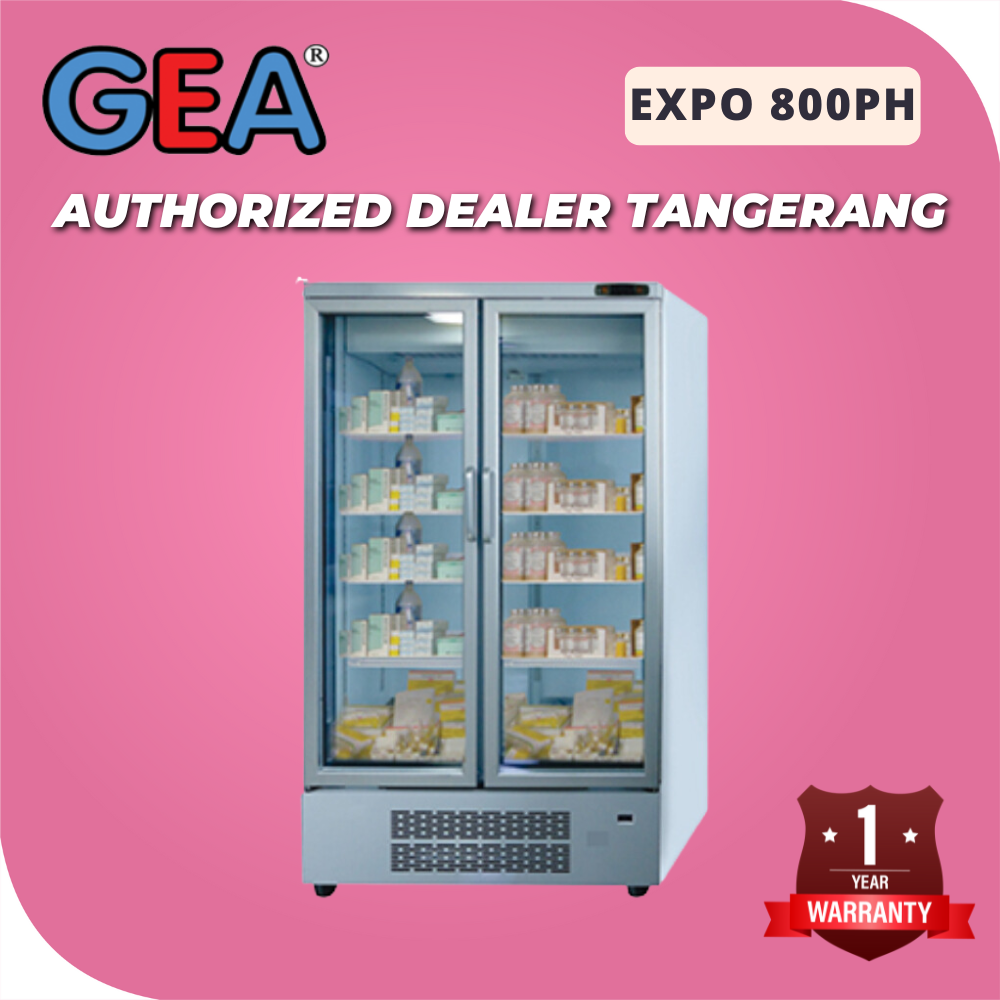 MEDICAL SHOWCASE GEA EXPO 800PH PHARMACEUTICAL REFRIGERATOR