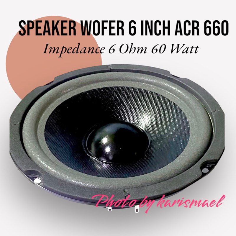 Speaker 6 Inch Acr 660 speaker aktif