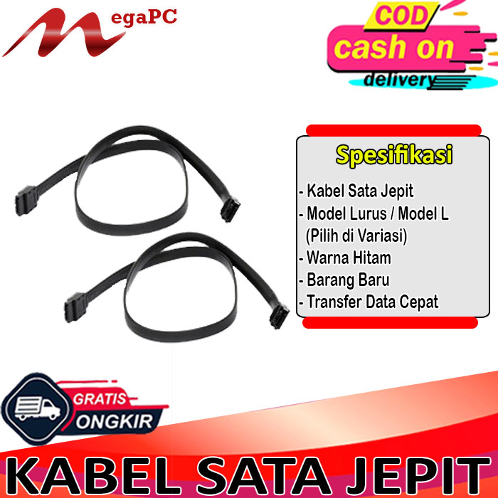 Kabel SATA Jepit Bagus