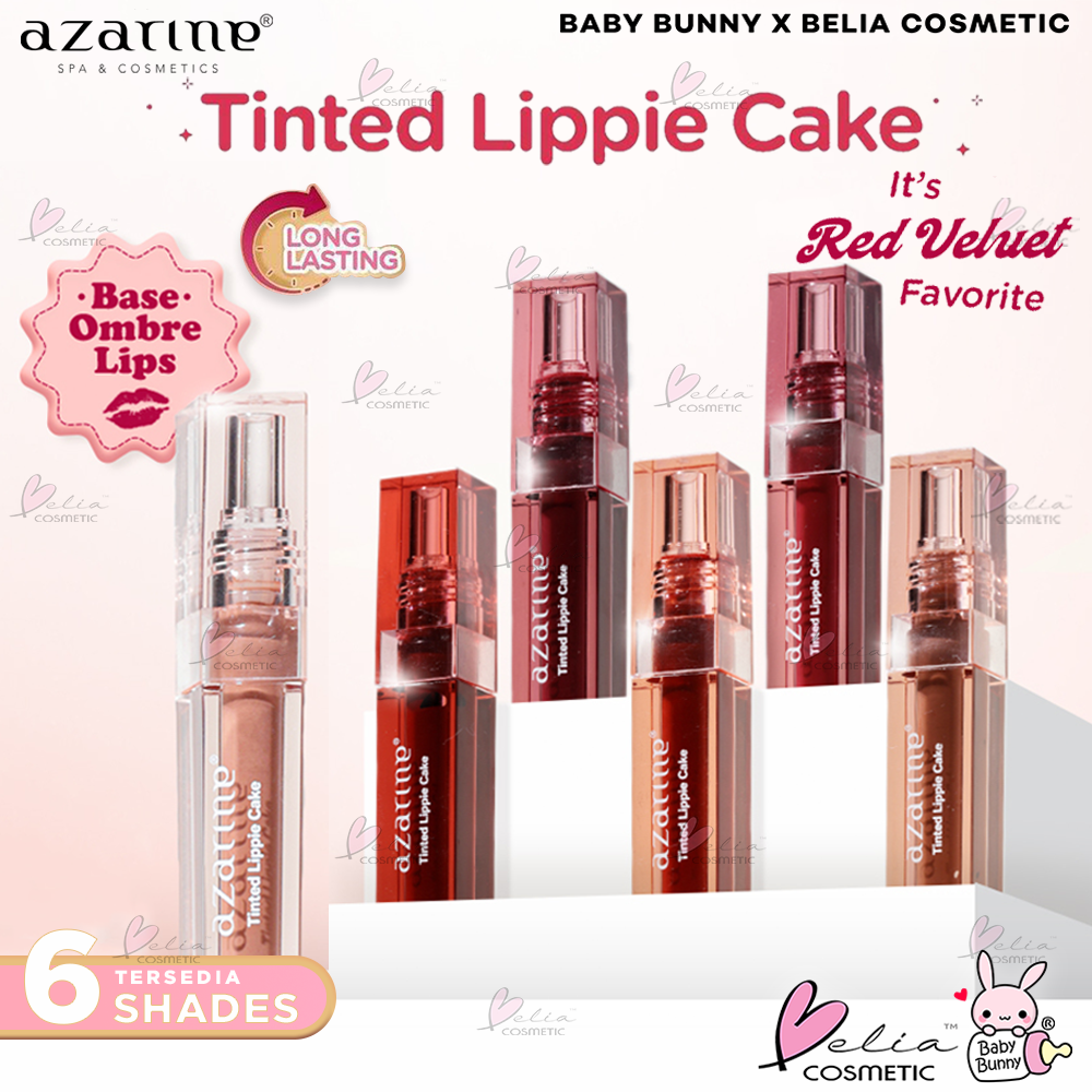 ❤ BELIA ❤ [AZARINE x Red Velvet] Tinted Lippie Cake All Series (6 Shades) 2.9ml | Stain | Moisturizing | Non-crack Formula|  Longlasting | BABY BUNNY