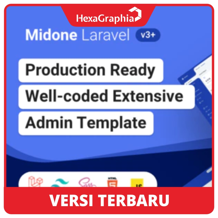 Midone - Laravel 8 Admin