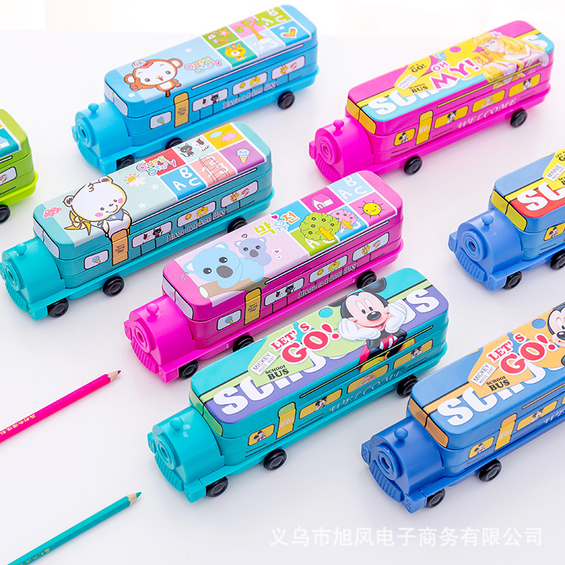 

Tempat Pensil Kaleng Case Pencil Kereta TOYSFORHOME