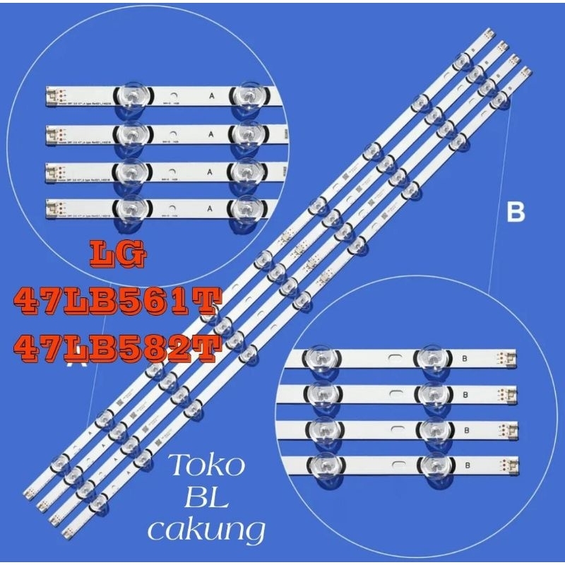 LAMPU LED BACKLIGHT LG TV 47LB561T 47LB582T 47LB 47LF 47LB561 47LB582 47LY340C