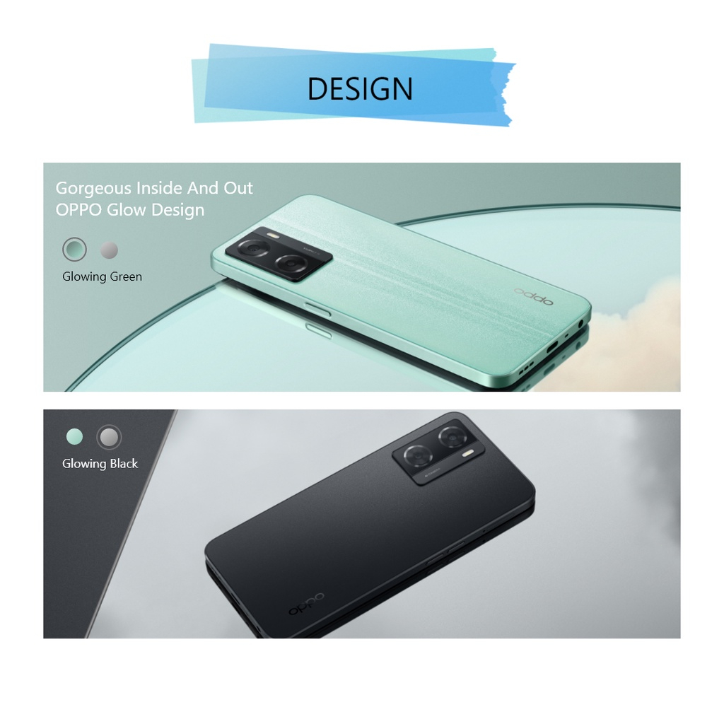 OPPO A57 RAM 6GB/128GB Baterai 5000mAh Kamera 13MP Baru HP Garansi 1 Tahun