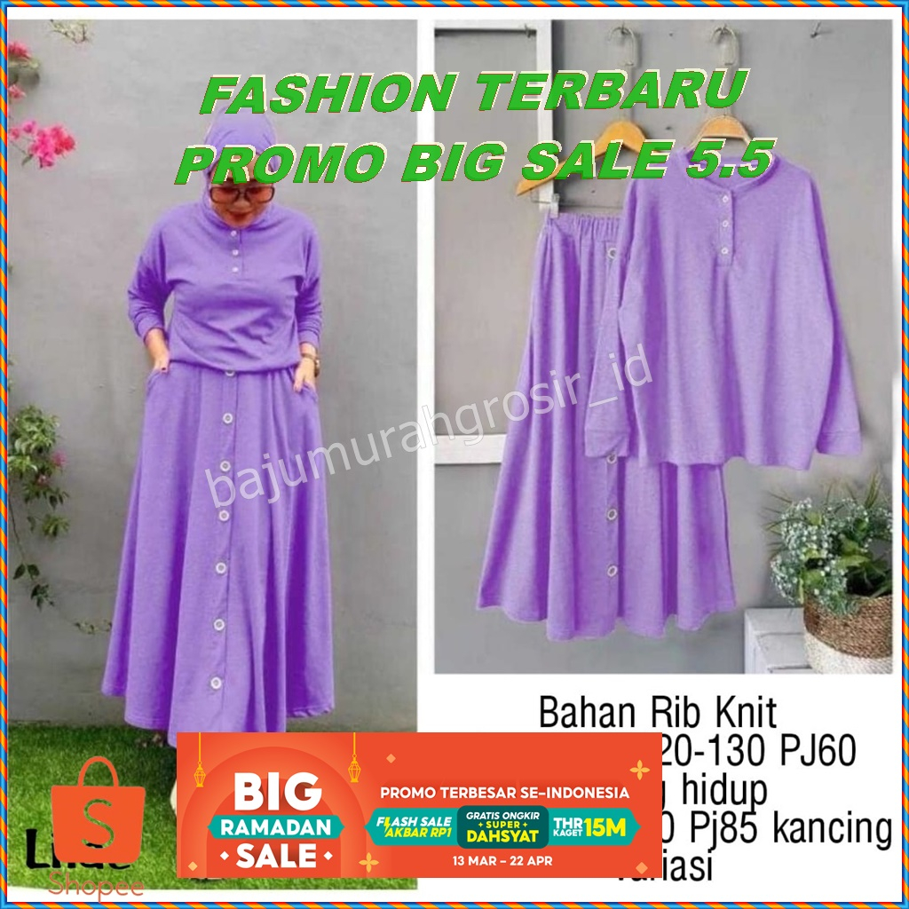 (BMG)SETELAN HARUKA SETELAN ROK DAN ATASAN WANITA IMPORT DEWASA MODEL TERBARU SETELAN WANITA ROK DAN