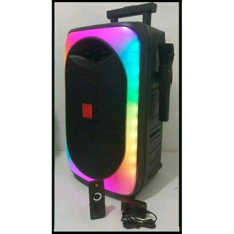 ASATRON PLANET 12INCH RMS 50W SPEAKER MEETING MUlTIMEDIA PORTABLE BLUETOOTH INCLUDE 2MIC WIRELESS
