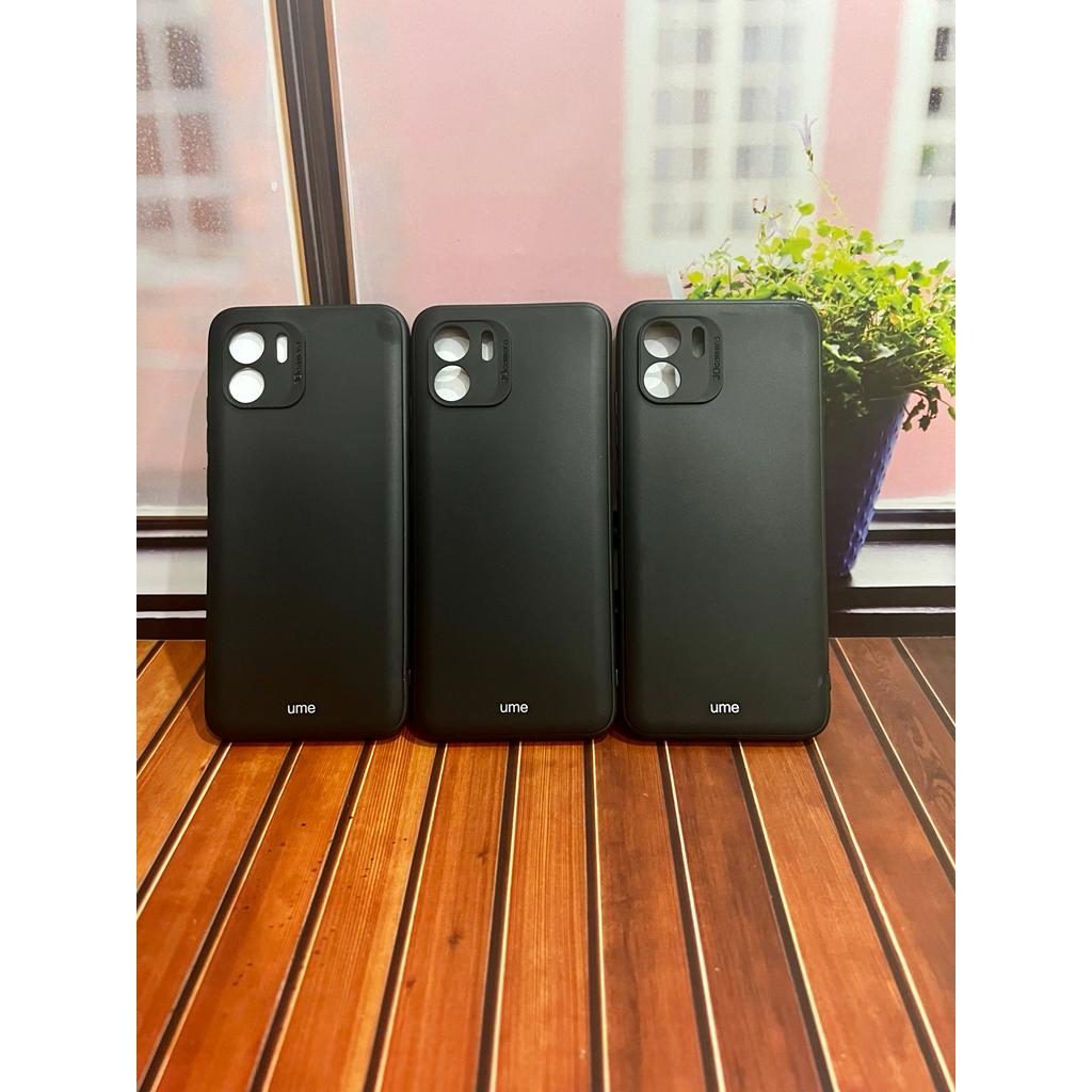 CASING XIAOMI REDMI A2 UME MATTE SOFTCASE SILIKON BLACK DOVE PROTECTION CAMERA