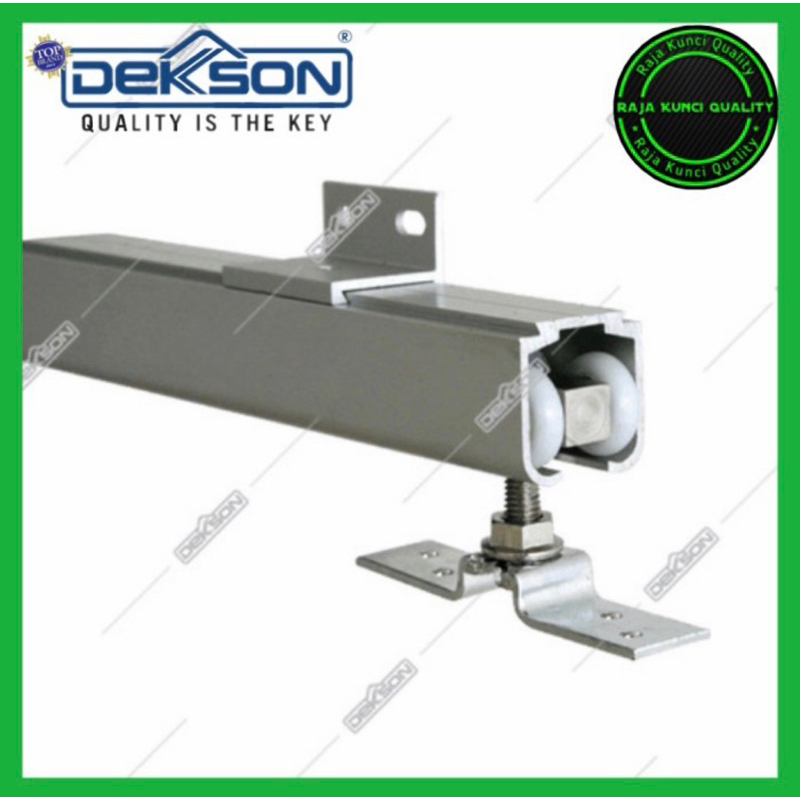 Rel pintu geser 3meter D6 DEKSON/rel sleading alumunium