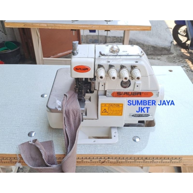 Mesin obras siruba 747f second fullset.